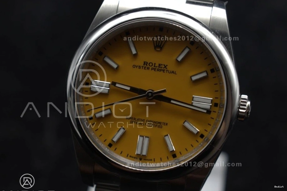 Edition 41mm VR3230 Yellow 1:1 124300 Steel Dial Clean Oyster Perpetual Best 904L 0508